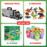 12 37 Set MOBIUS Toys Dinosaur Truck Carrier Large Transport Truck with Realistic Dino Figures for Kids Ages Durable