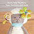 Woolbert Set 0 HABA The Ram Lovey - Stuffed Animals for Babies, Pacifier Clips, Sensory Toys & Baby Teething Toys Ideal