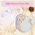 QFGasre Closet Closet 8 24+ 8pcs Baby Dividers Nursery Decor Baby Clothes Organizer Double-Sided Clothes Size Hanger