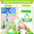 3PC Dinosaur Tent for Girls, Kids Ball Pit, Play Tents and Crawl Tunnel, Pink Pop Up Playhouse Toys