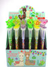 TINYMILLS 24 Pcs Llama Alpaca 2 in 1 Stackable Crayon with Extra Stamper Topper, Kids Party Favors