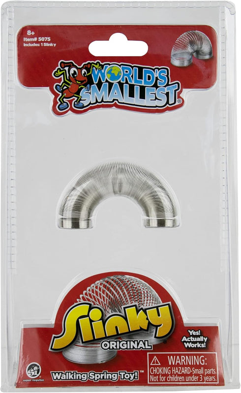 Worlds Smallest Slinky, Walking Spring Fidget Toy
