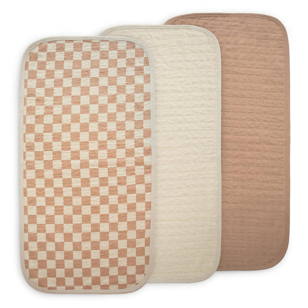 mushie Water Repellent Changing Pad Liners | Made with Organic Cotton |