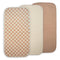 mushie Water Repellent Changing Pad Liners | Made with Organic Cotton |