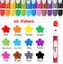 60 Pack 12 WOSWEL Dot Markers Colors Washable Paint Daubers for Toddlers Kids Preschool Non Toxic Water Based