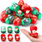 Poen Christmas Eggs Set of 32 Pre Filled Eggs Toddler Stocking Stuffers Stocking