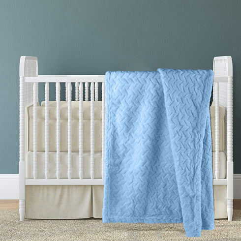 Cozy 3040") Baby Blanket Flannel, Throw Blankets for Newborn Infant and Toddler, Super Soft and Warm Receiving Baby