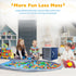 13" 13" 13" SAM AND MABEL Toy Storage Organizer with Play Mat for Kids x x Storage Box, Stackable and Foldable Cubby