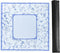 TIASUSAN Large Blue Mahjong Mat (31.5 x 31.5) with Black Carrying Bag,