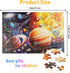 100 Piece Solar System Space Kids Jigsaw Puzzles for Ages 4-10 - Educational Science Toys