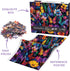 Flower Butterfly Puzzle for Adults 1000 Pieces, Colorful Nature Floral Jigsaw Puzzles, Spring Garden Plant