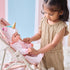 15-18 Inch 3+ Olivia's Little World Baby Doll Stroller with Canopy & Storage Basket Foldable Jogging Doll Pram Carriage