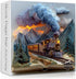 PICKFORU Train Book Puzzles for Adults 1000 Pieces, Fantasy Nature Landscape Aesthetic Art
