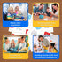 700 Kids Conversation Cards, Fun Starter Cards for Family Night, Dinner, Play Games, Color-Coded Across 6 Topics