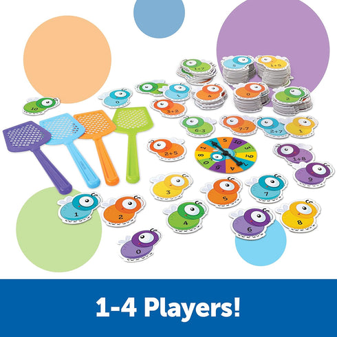 Learning Resources Mathswatters Addition & Subtraction Game - 99 Pieces for Age 5+ Kids, Educational Games