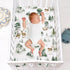3 Pack Pack Pack PHF Soft Mini Crib Sheets, Woodland Silky N Play Sheets for Baby Boys Girls Neutral, Universal Fit