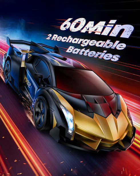 V992 1:14 2-in-1 4-6 Transform Remote Control Car, Transform Robot RC Cars, Scale, Robot Toy Car with Sound & Light