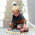 Tender Leaf Toys Fir Tops Set of Three Wooden Fir Trees and a Fox for Kids Train Accessories