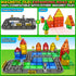 Set, 3-5 4-8, 3+ Magnetic Tiles Road STEM Magnet Toys for Kids Ages Magnetic Building Blocks for Toddlers, Birthday