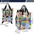 YANENDIE Backpack, Backpack Backpack Colorful Starfish Diaper Bag Unisex Travel Baby Diaper Bags with Stroller Straps