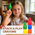 1-3, 16 1-4 YPLUS Jumbo Crayons for Toddlers Colors Non-Toxic Washable Art Crayons for Kids, Easy-Grip Preschool