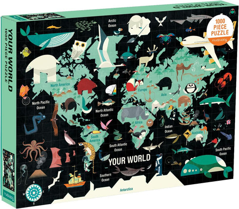 Mudpuppy Your World Puzzle