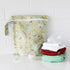 Bumkins Waterproof Wet Bag for Baby, Travel, Swim Suit, Cloth Diapers, Pump Parts, Pool, Gym Clothes, Toiletry, Strap