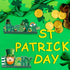 Blulu St. Patrick Table Decorations - Lucky Table Centerpiece, Cute Leprechaun Irish Shamrock Sign for Dinner Party
