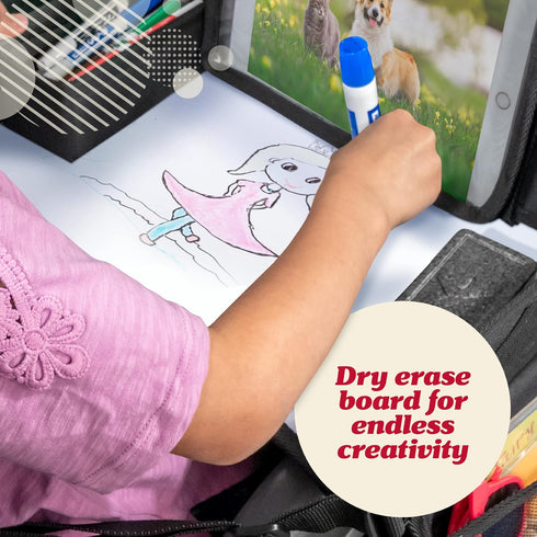 Kids Travel Tray for Toddler & Kids Car Seat - Lusso Gear, Essential Accessories