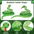 71in Large Snake Plush - Stuffed Animal Toy Snakes for Kids, Giant Lifelike Plush Snake for Birthday Gift Party Prank