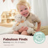 Bearington Lil' Huggles White Teddy Bear Stuffed Animal - 10 Inch, Great Gift for Any Occasion