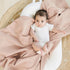 2 Pack 47 47 inches, Konssy Muslin Swaddle Blankets for Boys Girls, Receiving Baby Blanket Large x Soft Breathable