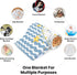 Novusopt Personalized Baby Blanket Lion Baby Blanket Name Blanket Custom Baby Blankets for Boys Cute Baby Boy Blankets