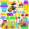 Eiranss Beach Sand Toys for Kids - 31Pcs Sandbox Toy Set with 3