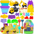 Eiranss Beach Sand Toys for Kids - 31Pcs Sandbox Toy Set with 3