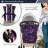 Backpack Backpacks MNSRUU Diaper Bag Purple Bat Gothic Diaper Bag Multifunction Travel Diaper Bag Tote Large Capacity
