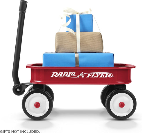 12.5" 1.5+, Radio Flyer Mini Classic Red Wagon for Kids, Toy Wagon For Kids Aged Play-Size Version of the Classic