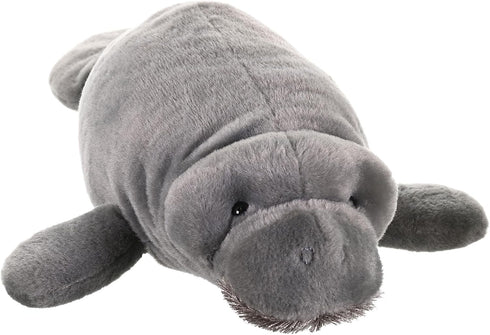Wild Republic 17 Inch Manatee Plush, Stuffed Animal, Cuddlekins Toy, Gifts for Kids