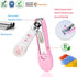 PAFASON Baby Safety Nail Clipper Cutter Trimmer with Nail Catcher and Baby Glass Nail File, Czech Float Glass,