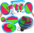 Bennol Toss and Catch Ball Game, Outdoor Toys for Kids with 2 Paddles, 2 Balls, Storage Bag for Outside Games