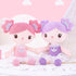 Gloveleya 14" Plush Candy Princess Doll, Purple Baby Doll Girls Gifts with Gift Bag