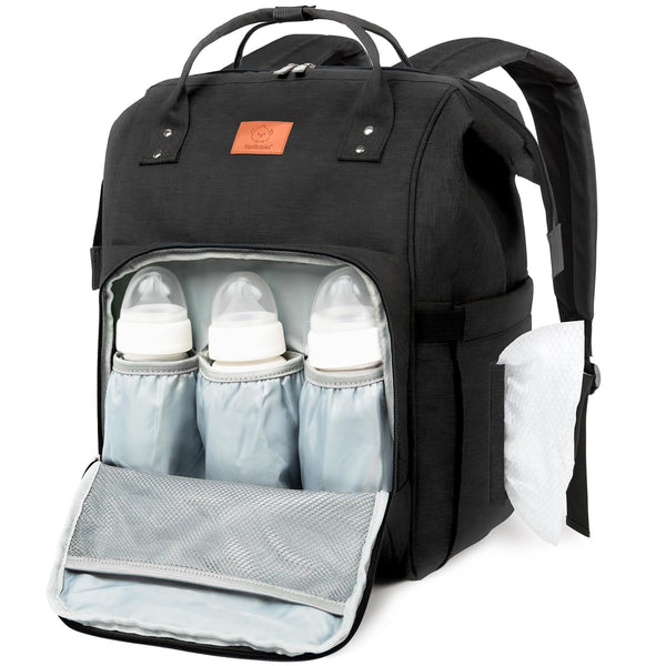 KeaBabies Baby Diaper Bag Backpack - Large Baby Bag for Boys, Girls,