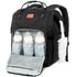 KeaBabies Baby Diaper Bag Backpack - Large Baby Bag for Boys, Girls,