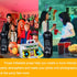 Gejoy 2 Pieces Inflatable Radio Boombox Mobile Phone Props for 80s 90s Hip Hop Theme Party Decorations