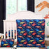 Cloele 3 Piece Dinosaur Crib Bedding Set for Boys and Girls - Soft Comforter, Quilt, Toddler Pillowcase