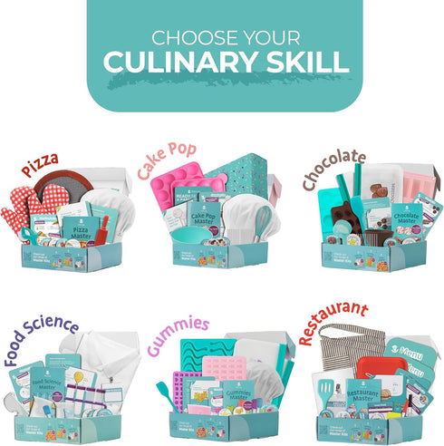 Set 4+ Tovla Jr. Real Chocolate Making Kit for Kids | Learn to Cook with Real Tools | Educational STEM Gift Ages | DIY