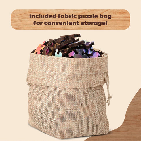 500 14 Buffalo Games - Piece Wooden Jigsaw Puzzle - Cinque Terre - Unique Cut Pieces - Wooden Box - Full Size Poster