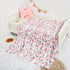50 60 Inches Baby Blanket for Girls, Super Soft Double Layer Mink Blankets with Dotted Backing, Floral Newborn Nursery