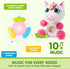 6+ JOYIN Musical Unicorn Plush Baby Toy, Stuffed Animal with Music & Light, Baby Musical Soft Plush Toys for Infant