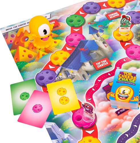 WHAT DO YOU MEME? Toe Cheese Chase - Silly Board Game for Family Game Night